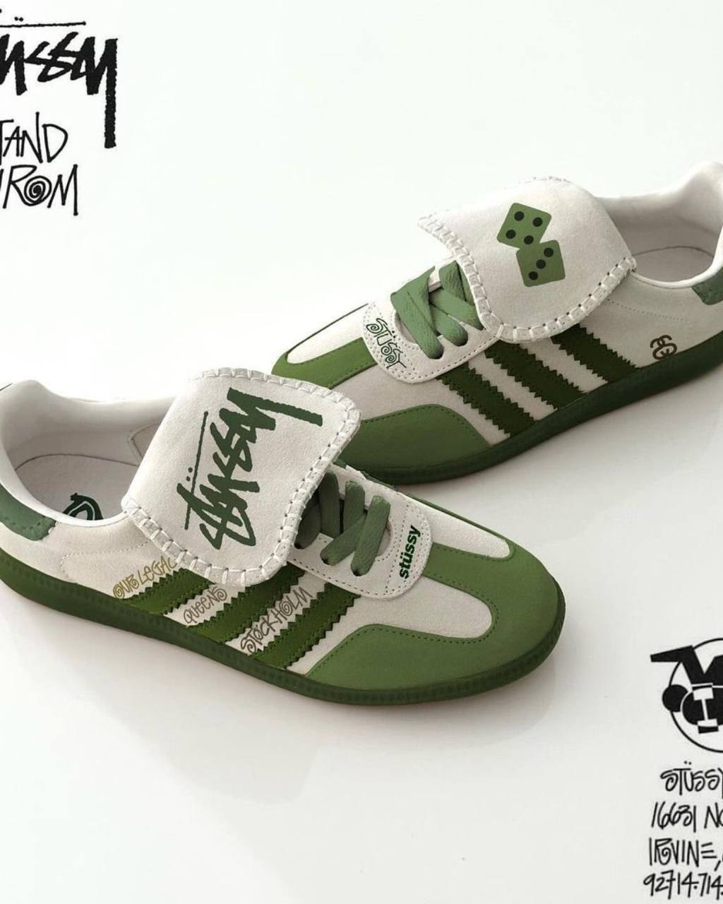 Adidas Samba X Stussy