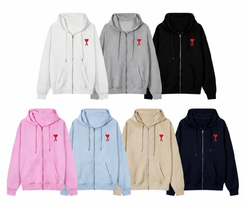 Ami Paris Zip