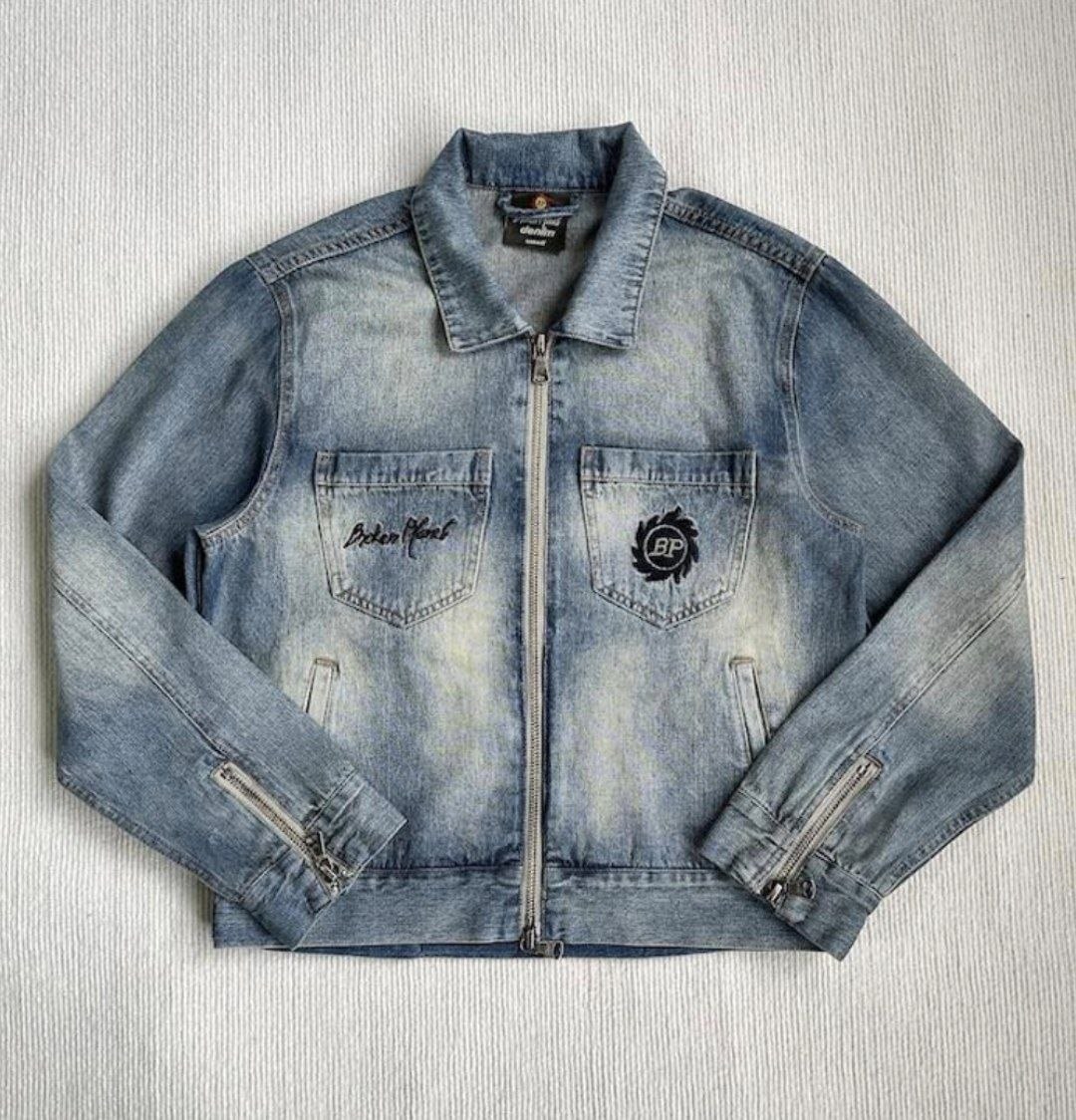 Veste jean Broken Planet
