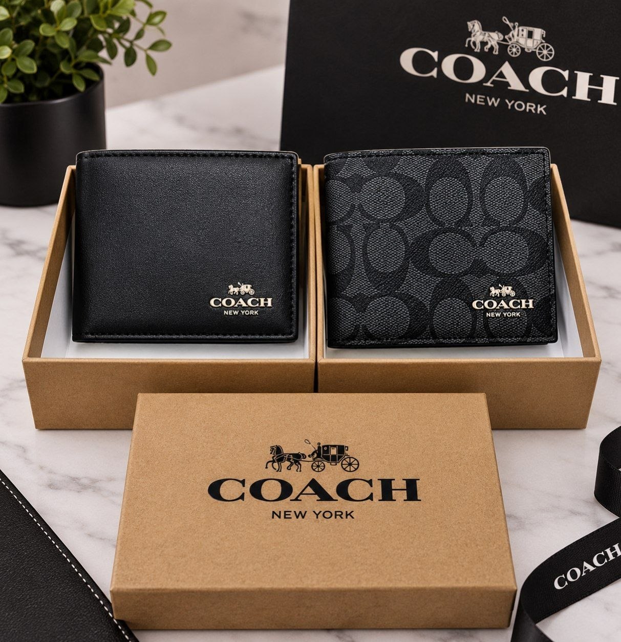 Portefeuilles Coach homme