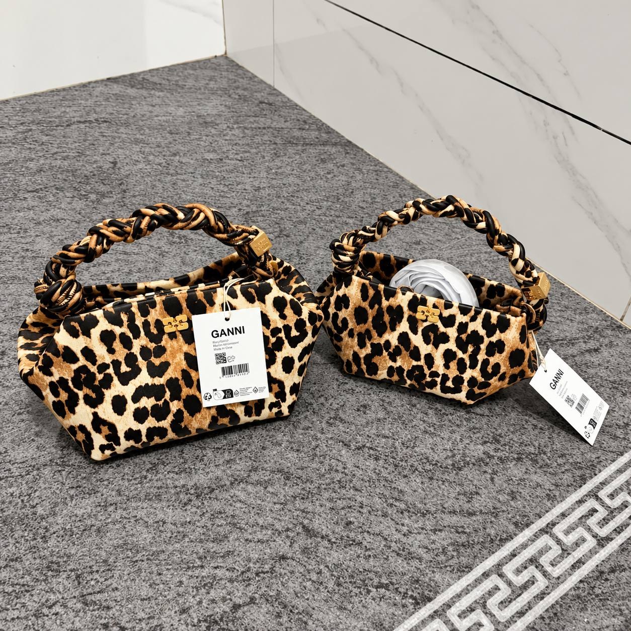 Sac Ganni Léopard