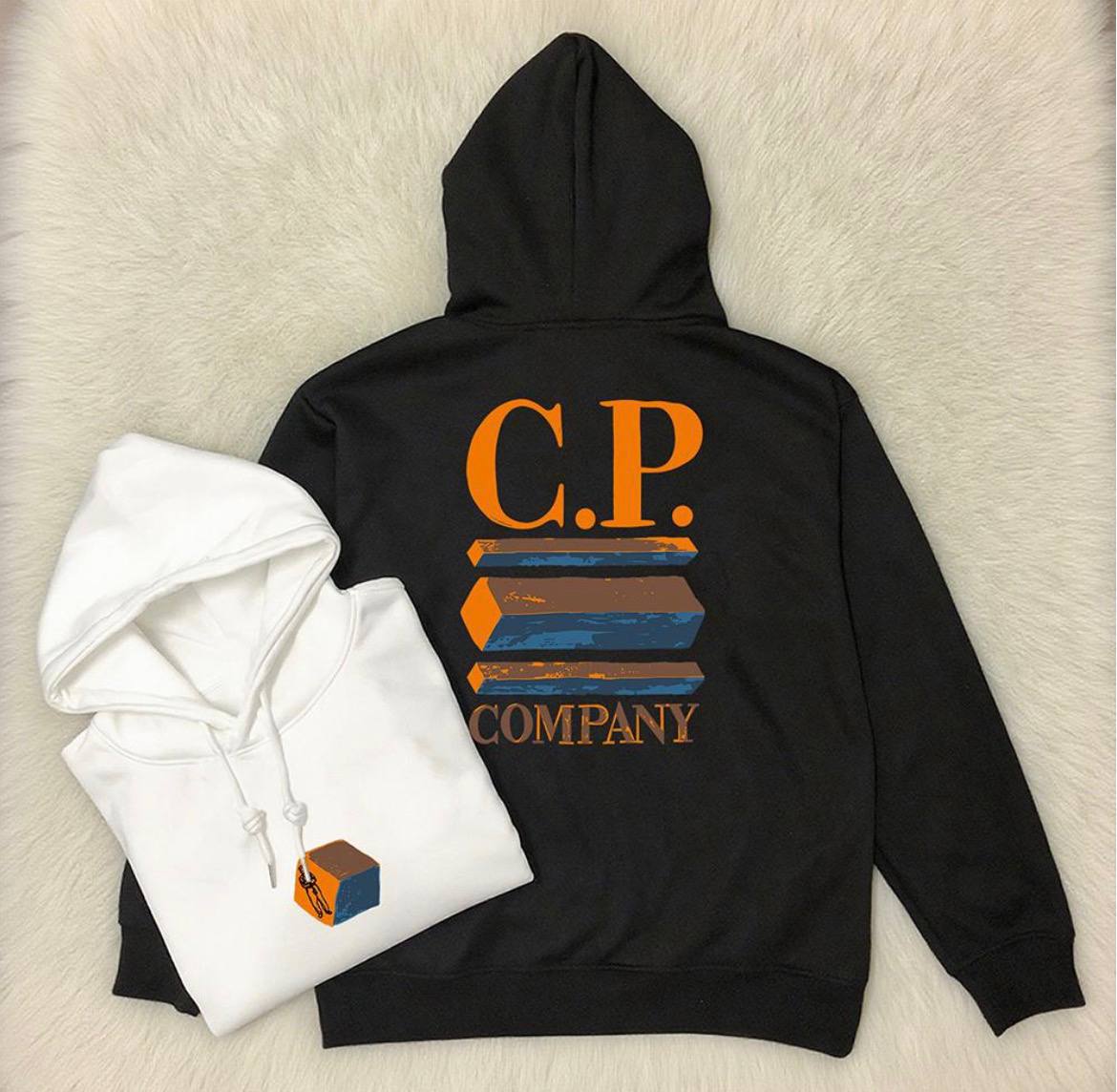 Sweat à capuche C.P. Company imprimé dos