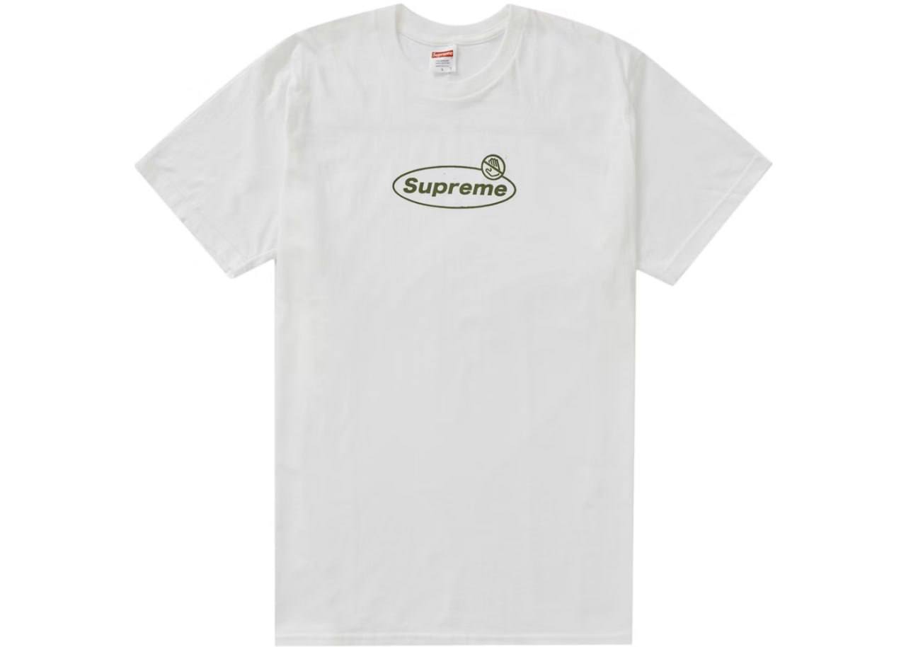 T-shirt Supreme blanc à logo imprimé