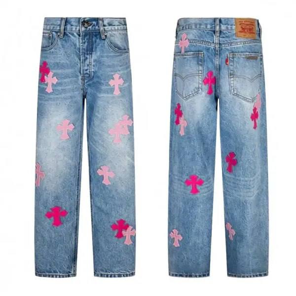 Jean en denim Chrome Hearts