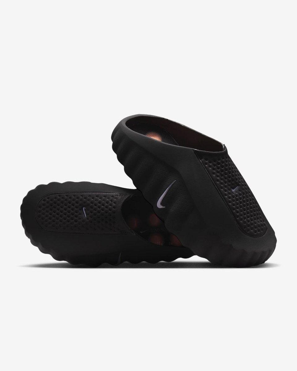 Mules de sport Nike Calm noires