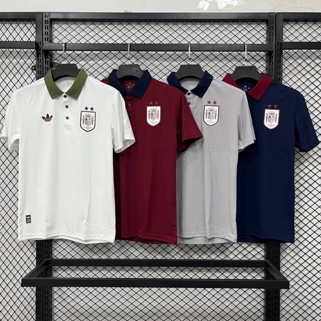 Polo de football Espagne 2 étoiles