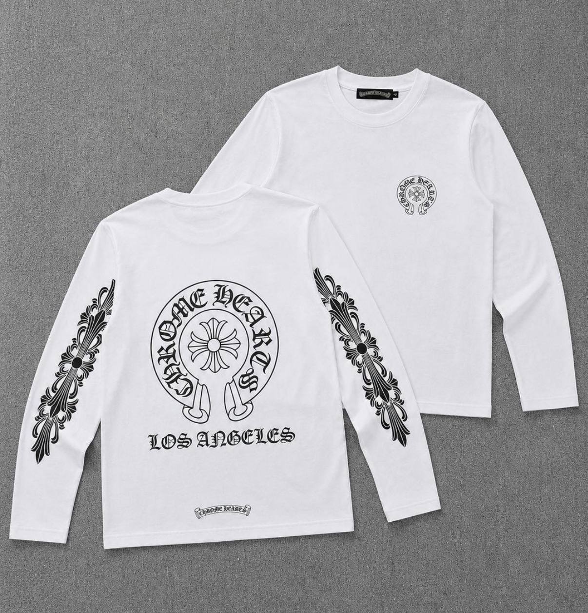 T-shirt Chrome Hearts imprimé